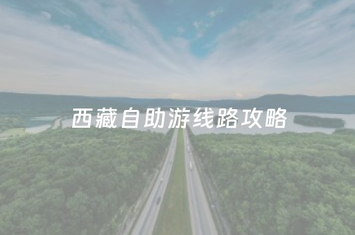 西藏自助游线路攻略（西藏自由行全攻略）