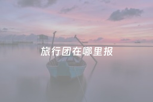 旅行团在哪里报（旅行团在哪找比较好）