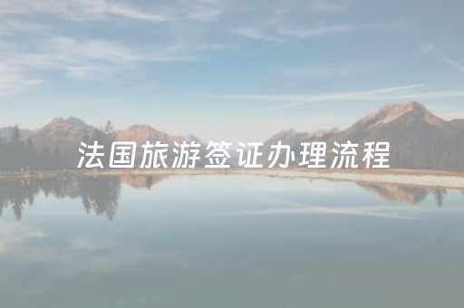 法国旅游签证办理流程（法国旅游签证办理流程
）