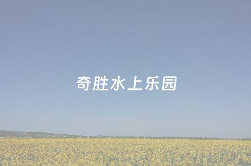 奇胜水上乐园（奇胜水上乐园电话）