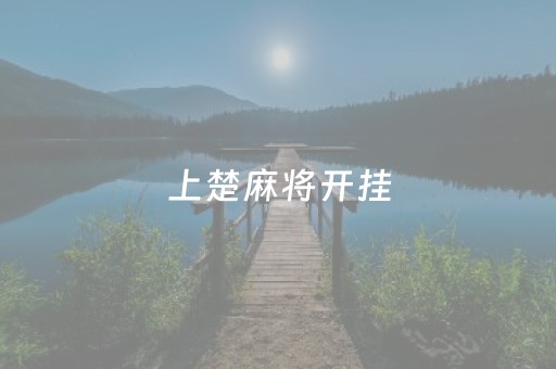 上楚麻将开挂（上楚麻将合集怎么开挂）