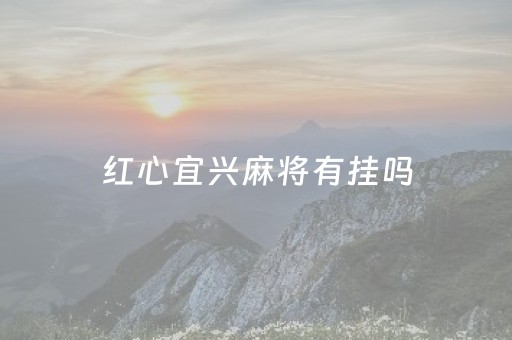 红心宜兴麻将有挂吗（宜兴麻将攻略）