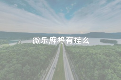 微乐麻将有挂么（微乐麻将有挂么贴吧）