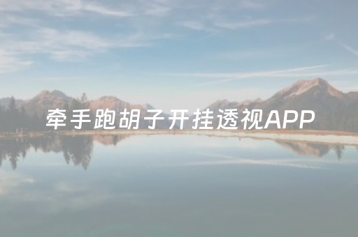 牵手跑胡子开挂透视APP（牵手跑胡子）