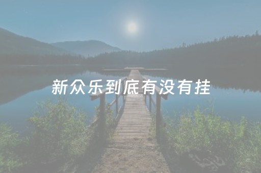 新众乐到底有没有挂（新众乐是不是有挂）