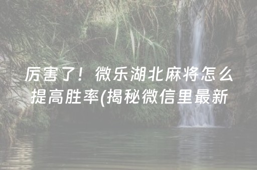 玩家必看攻略！手机心悦麻将铺牌器购买(怎么让系统给自己好牌)