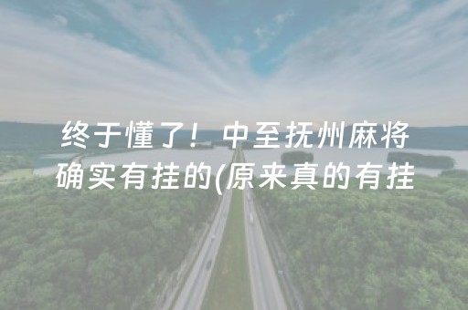 终于懂了！中至抚州麻将确实有挂的(原来真的有挂呢)