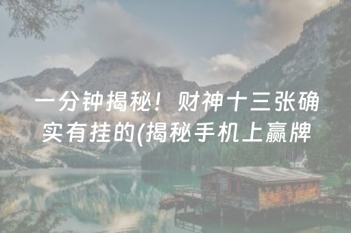 必看盘点“心悦麻将到底有挂吗”!(确实是有挂)-知乎