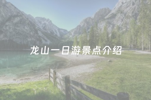 龙山一日游景点介绍（龙虎山旅游攻略自驾游二日游）