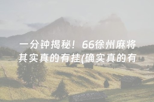 玩家必备十款！黄山麻将app确实真的有挂(怎么打系统才能给好牌)