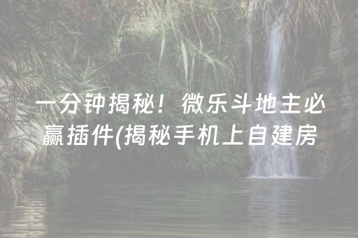 玩家必备十款！微乐填大坑如何提高胜率(怎么才能常赢)