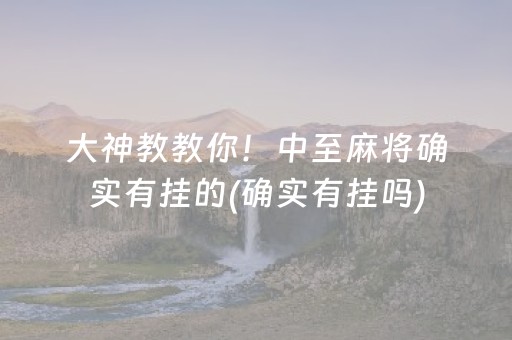 玩家必看攻略“微信手机麻将开挂器”!专业师傅带你一起了解（详细教程）-知乎