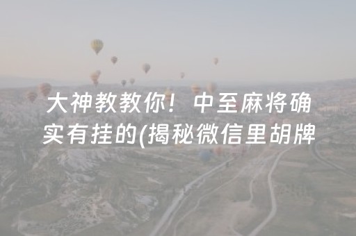 介绍十款！小程序微乐江西麻将怎么设置能有好牌(如何让系统发好牌)