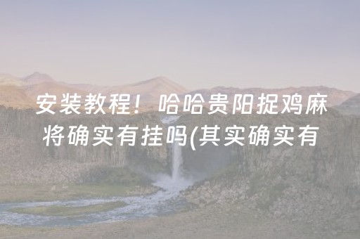 玩家必备十款！微信雀神广东麻将小程序修改器(高手讲解技术)