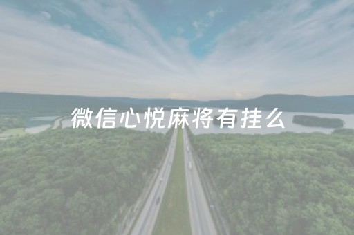 微信心悦麻将有挂么（心悦麻将怎么微信授权）