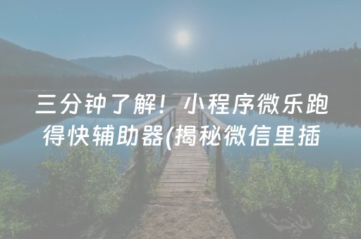 玩家必看攻略！湖南跑得快辅助软件(揭秘小程序赢的秘诀)