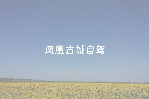 凤凰古城自驾（凤凰古城自驾游攻略）