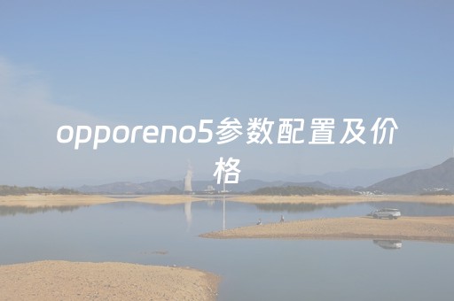 opporeno5参数配置及价格（oppo reno5上市价格）