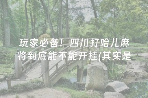 安装程序教程！微信小程序麻将游戏修改器(揭秘手机上助赢软件)