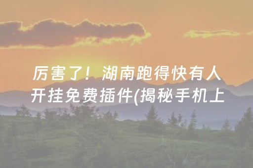 分享玩家攻略！微乐广西麻将赢牌的技巧(揭秘微信里确实有猫腻)