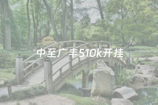 中至广丰510k开挂（广丰50k开挂免费）