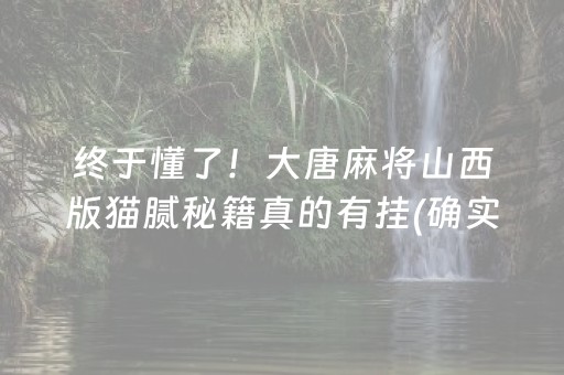 分享玩家攻略！公社麻将究竟是不是有挂(真的有挂确实有挂)