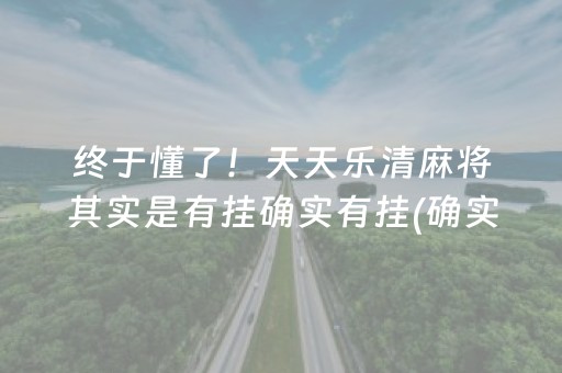 玩家必看攻略！闽游麻将真的确实是有挂(确实有挂)