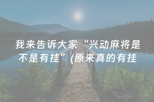 我来告诉大家“兴动麻将是不是有挂”(原来真的有挂)-知乎