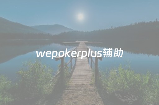 wepokerplus辅助（wepoker操作全过程辅助原来这么简单）