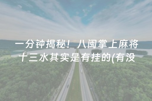 一分钟揭秘！八闽掌上麻将十三水其实是有挂的(有没有猫腻)