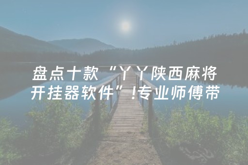 盘点十款“丫丫陕西麻将开挂器软件”!专业师傅带你一起了解（详细教程）-知乎