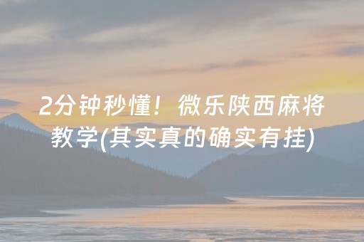 安装程序教程！微乐内蒙麻将赢牌的技巧(揭秘手机上攻略插件)