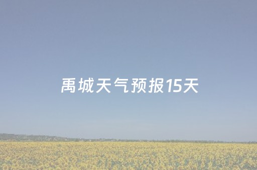 禹城天气预报15天（禹城天气预报15天当地天气）