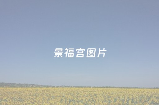 景福宫图片（景福宫百度百科）