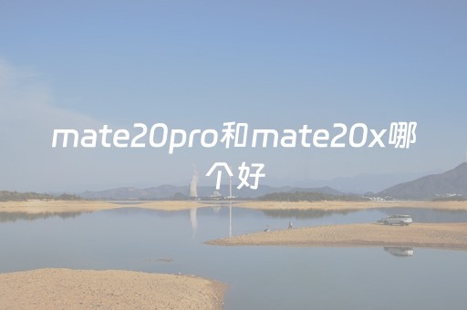 mate20pro和mate20x哪个好（mate20pro跟mate20x哪个好）