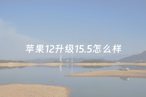 苹果12升级15.5怎么样（苹果12升级152系统怎么样）