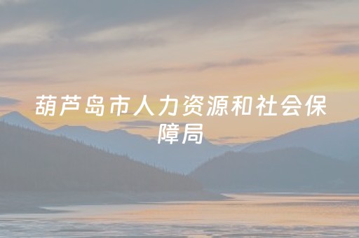 葫芦岛市人力资源和社会保障局（葫芦岛市人力资源和社会保障局地址）