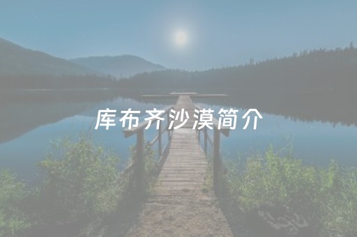 库布齐沙漠简介（库木塔格沙漠简介）