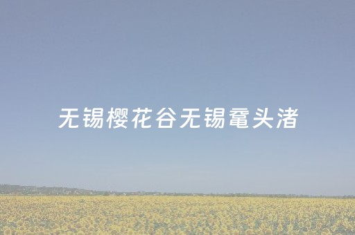 无锡樱花谷无锡鼋头渚（无锡樱花谷 无锡鼋头渚门票多少钱）