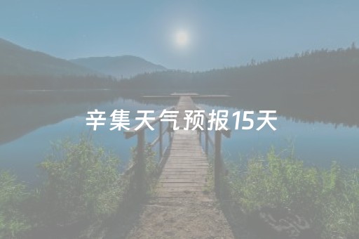 辛集天气预报15天（辛集天气预报15天准确一览表）