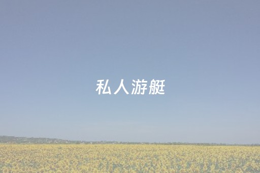 私人游艇（私人游艇价格）