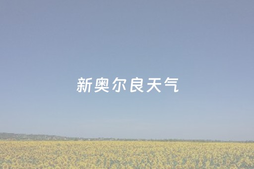 新奥尔良天气（新奥尔良天气月报）