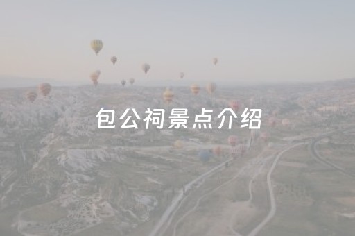 包公祠景点介绍（包公祠景点介绍导游怎么写）